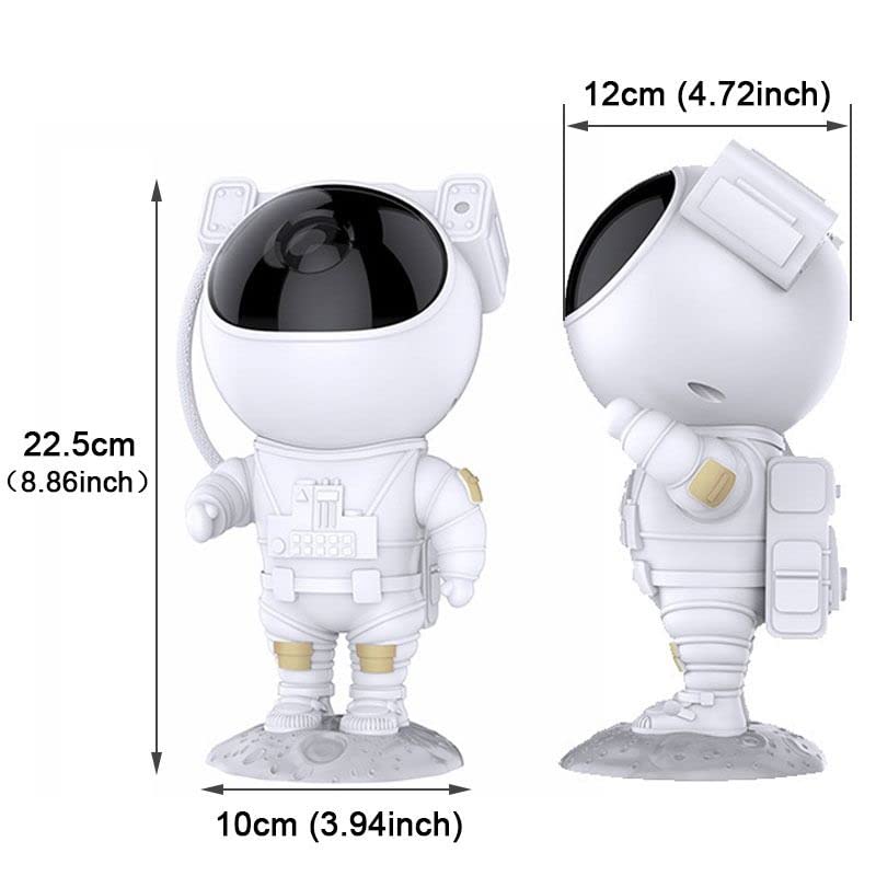 Astronaut (White) Projector Lamp 360 Adjustable Head Night Lamp